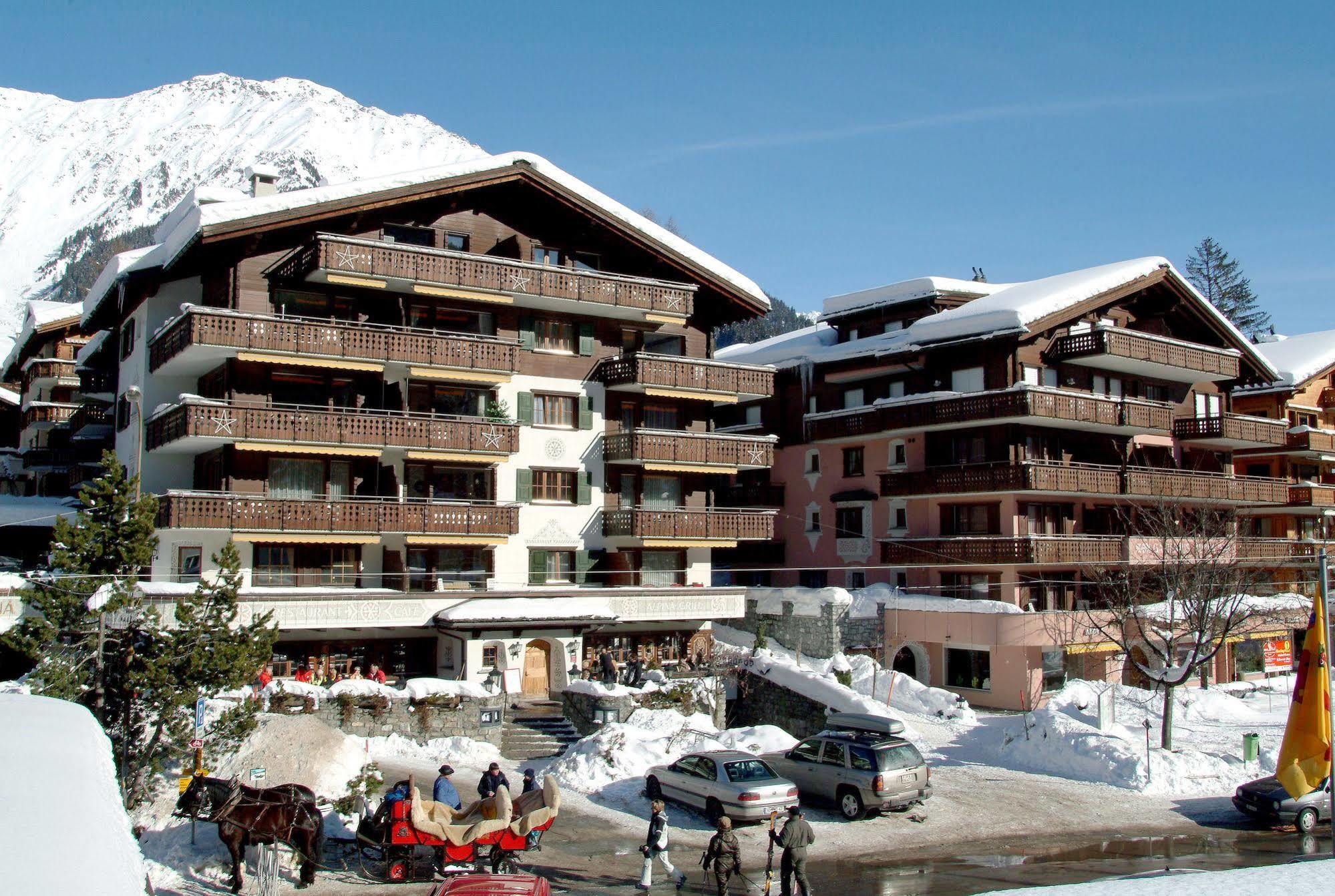 Hotel Alpina Клостерс Екстер'єр фото